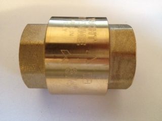 VALVOLA DI RITEGNO YATCH FEMMINA-FEMMINA 3/4" PER ALTE TEMPERATURE